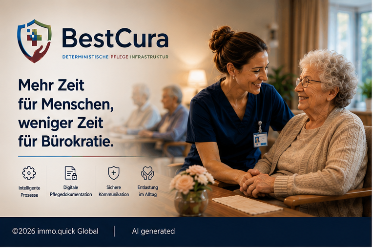 BestCura Senior Care · DACH healthcare visual